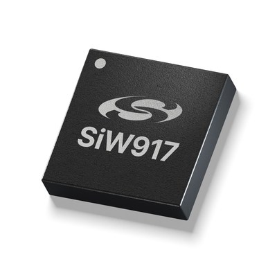 The SiWx917 Wi-Fi6 and Bluetooth Low Energy SoC. The SiWx917 uses half the energy as competing Wi-Fi 6 and Bluetooth LE SoCs.