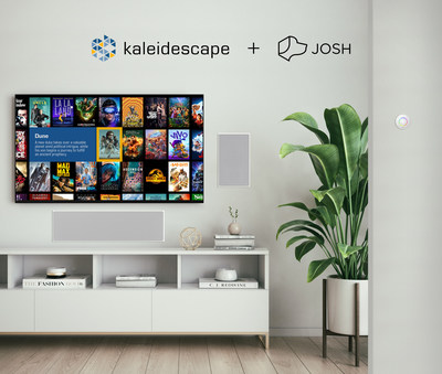 Josh.ai, the leader in AI for the custom home, and Kaleidescape, maker of the ultimate movie player, have announced a strategic partnership to transform home cinema. Deep-linking integration with Kaleidescape enables Josh.ai’s proprietary voice control to launch any title saved to a client’s content library.