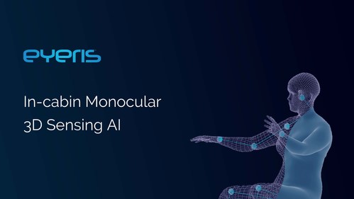 Eyeris In-cabin Monocular 3D Sensing AI