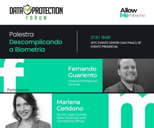 AllowMe marca presença em evento sobre proteção de dados