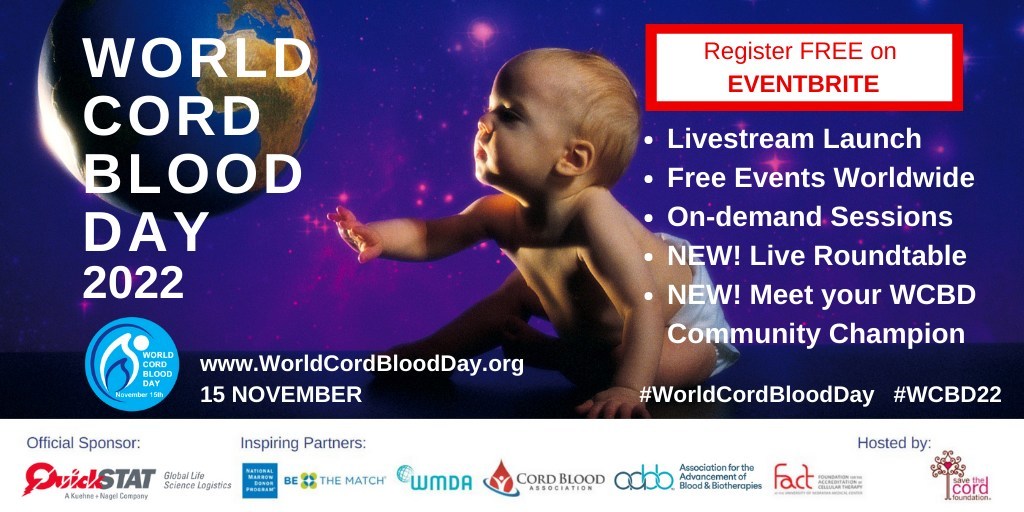 Life-Saving Innovations in Cancer-Fighting Stem Cell Transplants and Pioneering Research in HIV, Autism and Cerebral Palsy to be Featured at World Cord Blood Day 2022 - Vimarsana News