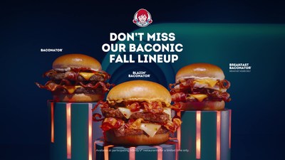 Programmation automnale de Wendy's Baconic (Groupe CNW/Wendy's Restaurants of Canada)
