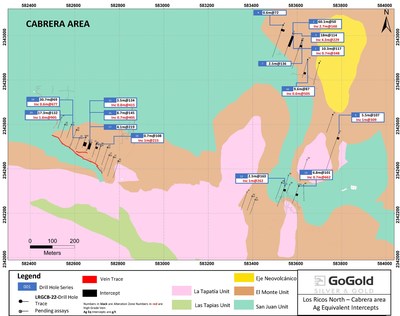 Figure 2: Gran Cabrera Plan View (CNW Group/GoGold Resources Inc.)