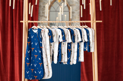 Baby sleep bags, footies, rompers and toddler pajamas come in all three of Kyte BABY's first Harry Potter prints.