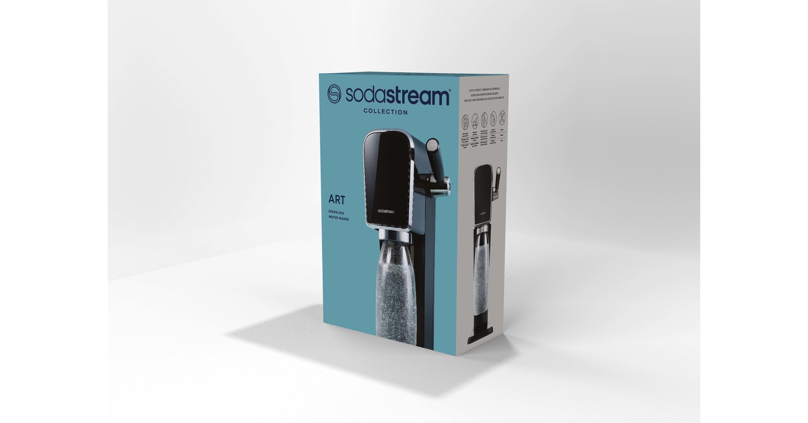SodaStream presenta ART, su nueva máquina premium para crear agua con gas