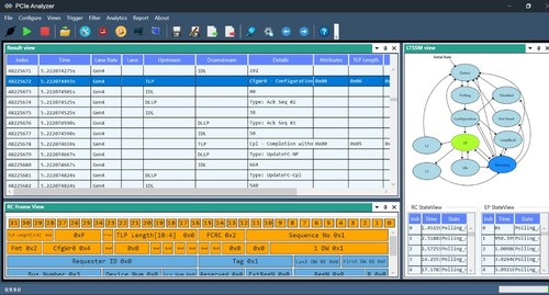 PCIe Protocol Analysis Software PCIe Protocol Analysis Software