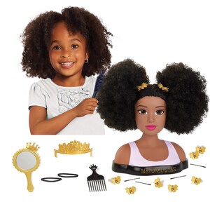 In Recognition of National Afro Day, Prominent Black-Owned Toy Company, Purpose Toys, Unveils Amazon Exclusive "Crown and Coils" Styling-Head Set, An Extension of the World's First and Only Line of Natural Hair Styling-Heads Created to Celebrate Children With Coily and Curly Hair