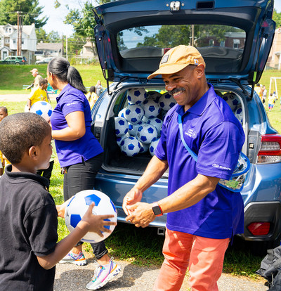 Subaru and the Philadelphia Union adopted all classrooms at Stetser Elementary School in Chester, Pennsylvania, and donated an extra $12,500 worth of school supplies and sports equipment to the school. Each student also took home a Subaru soccer ball.