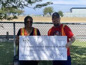 ACE Cash Express Raises Over $5,000 for the Greater Cleveland Food Bank