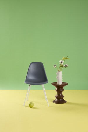 Herman Miller Reintroduces Iconic Eames Molded Plastic Chair, Now Made with 100% Recycled Plastic