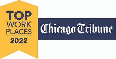 Chicago Tribune 2022 Top Workplaces Winner