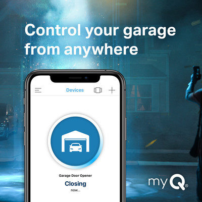 Today, more than 7 million people use the highly rated myQ app to control, secure and monitor their garage door. This innovative technology helps enhance the security of the garage and home with real-time alerts that let homeowners know if they left the garage door open. The app’s Guest Access feature also provides a safer way to share access to the home. Additionally, myQ works with Amazon Key for convenient and secure in-garage delivery of packages and groceries.