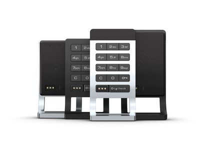 Curved keyless locks from Digilock