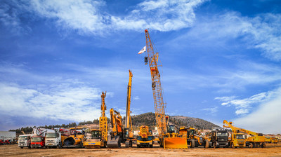 Com o crescente valor e influência da marca, a receita de exportação da XCMG no primeiro semestre de 2022 tem um crescimento de mais de 157% em relação ao ano anterior. (PRNewsfoto/XCMG)