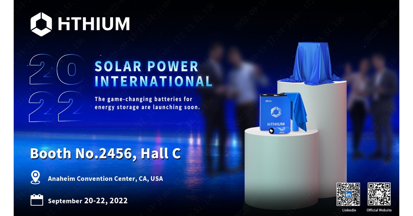 Hithium Sets to Participate in RE+ 2022 Solar Power International and