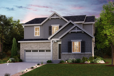 The Aster plan, part of the new Floret Collection at The Outlook at Southshore in Aurora, CO | Century Communities
