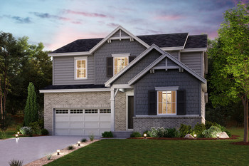 The Aster Plan, part of the new floret collection at Outlook at Southshore in Aurora, CO |  century community