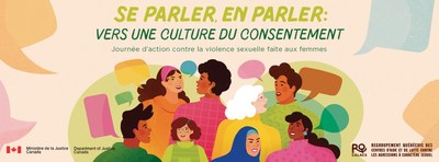 Journe d'action contre la violence sexuelle faite aux femmes (Groupe CNW/Regroupement qubcois des Centres d'aide et de lutte contre les agressions  caractre sexuel (RQCALACS))
