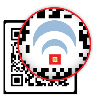 Tecnologia segura de código QR para rastreamento e segurança (PRNewsfoto/p-Chip Corporation)