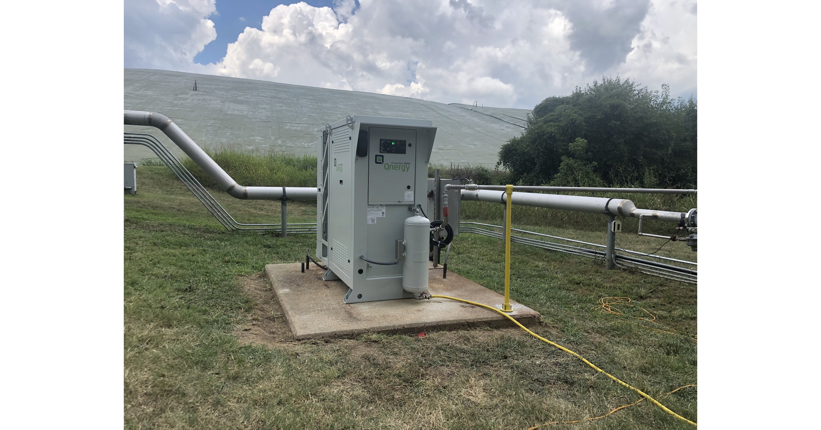 Qnergy Announces the Installation of its first BiogasLandfill Methane