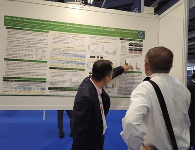 Professor Cho, Byoung Chul, poster presentation of further preclinical data of its Novel Oral 4th Generation EGFR-TKI ‘JIN-A02’ at the 2022 European Society for Medical Oncology Congress in Paris, France (ESMO 2022)