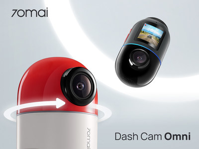 70mai the First 360° Rotatable Dash Cam