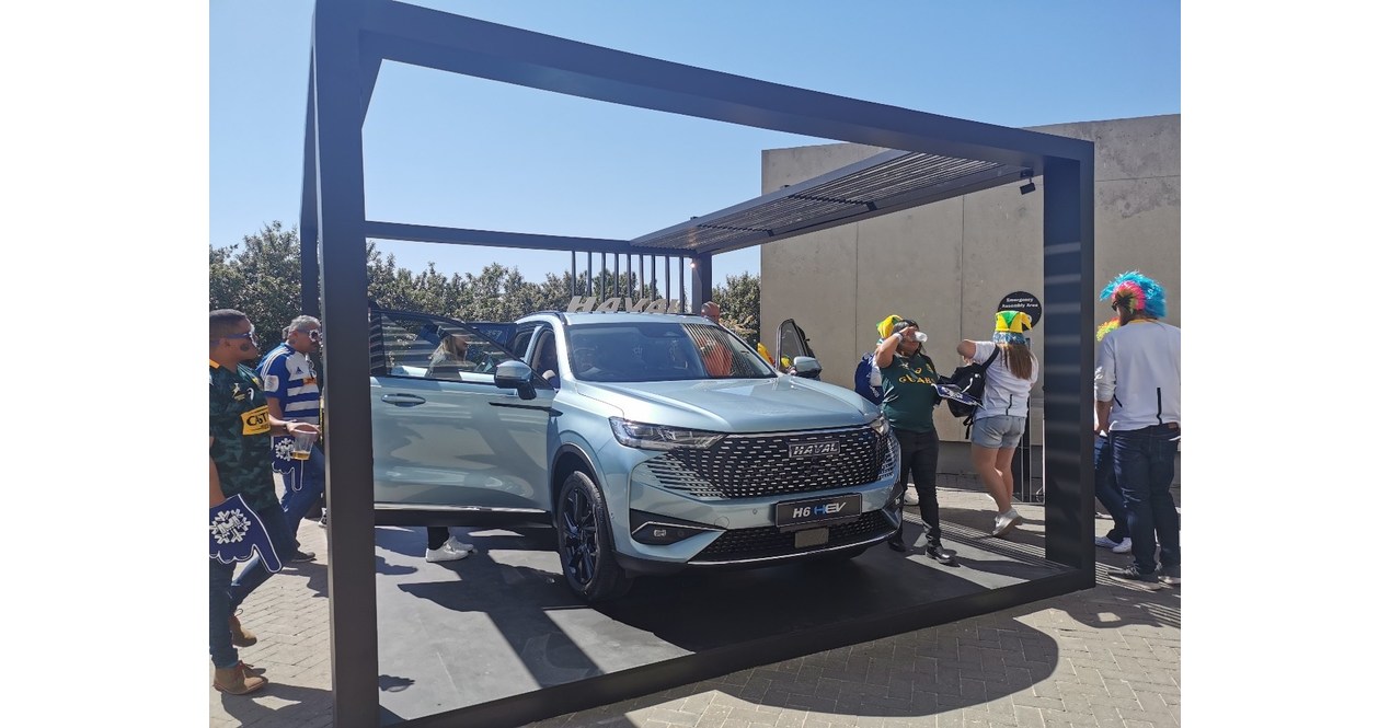 Электромобиль HAVAL H6 компании GWM был представлен на Чемпионате мира по регби-7 2022 г.