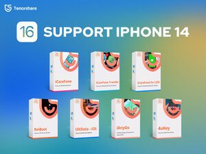 Tenorshare Software is fully compatible with the latest iPhone 14