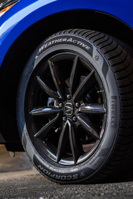 The new Pirelli Scorpion WeatherActive all-weather tire