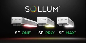 SOLLUM EXPANDS ITS FAMILY OF DYNAMIC LED GROW LIGHTS: SF-ONE™, SF-PRO™ AND SF-MAX™