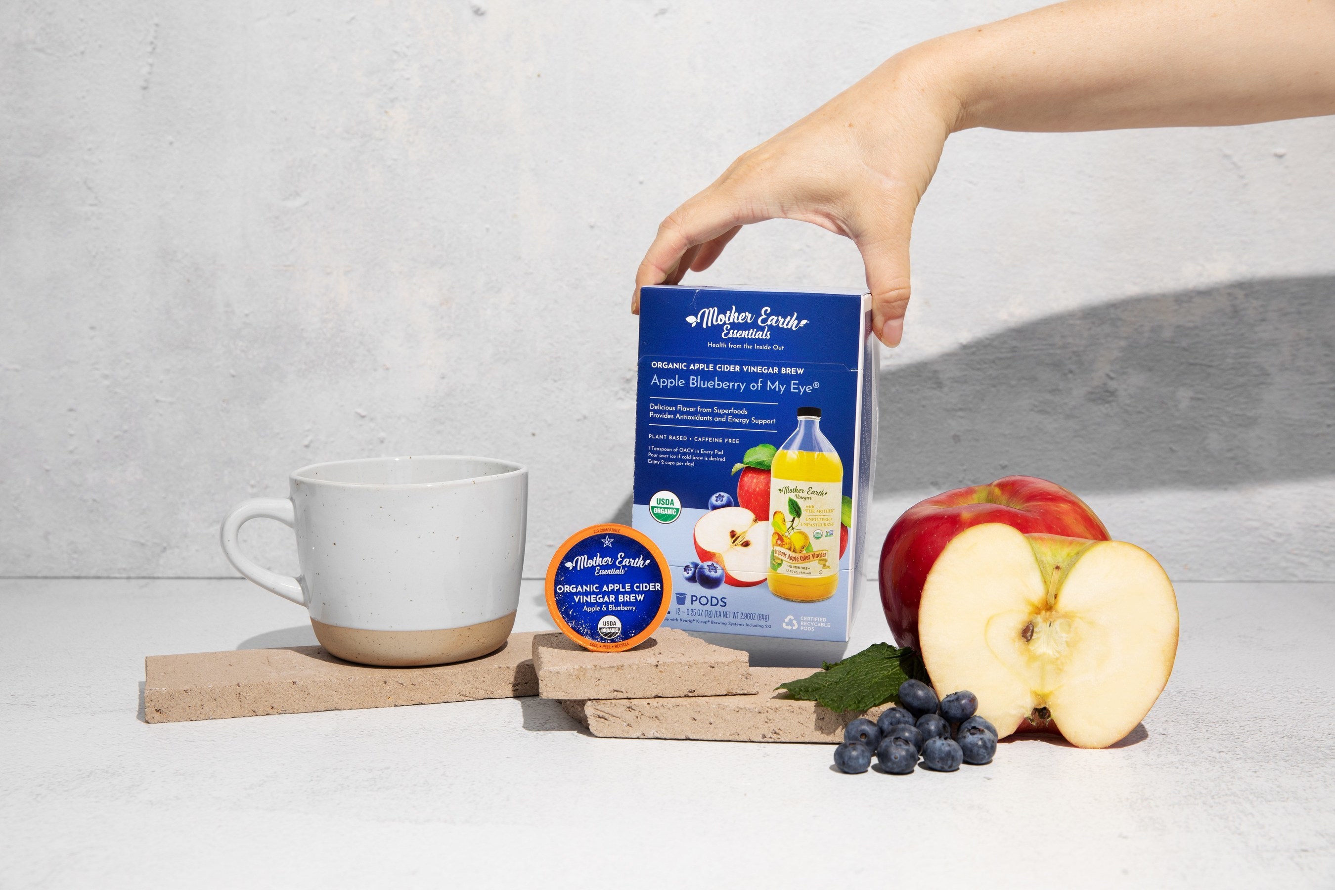 Presenting Mother Earth Vinegar, the First and Only Organic Apple Cider Vinegar Superfood Tea Pods