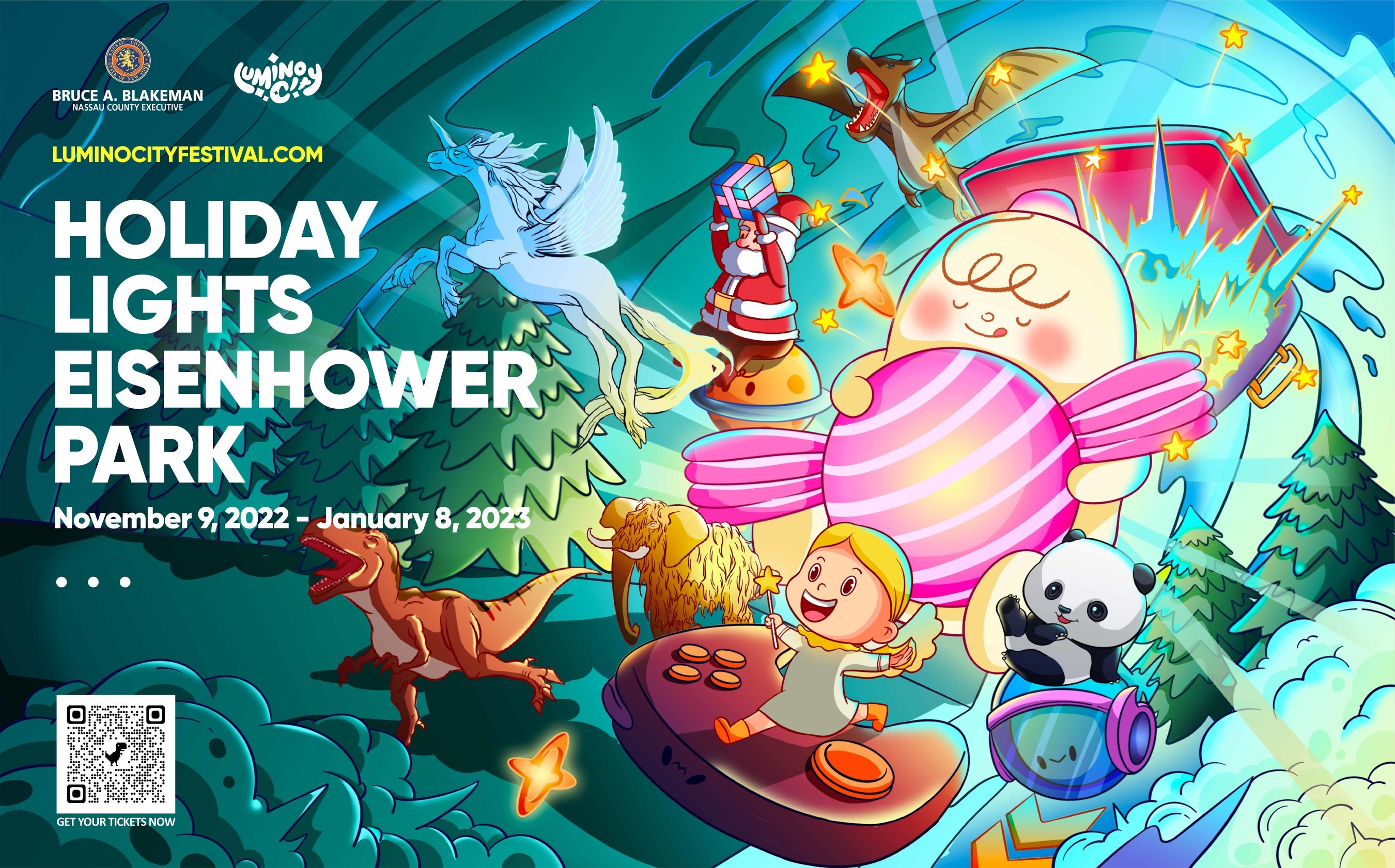 LuminoCity Festival Returns to Nassau County's Eisenhower Park Nov. 9, 2022 - Jan. 8, 2023