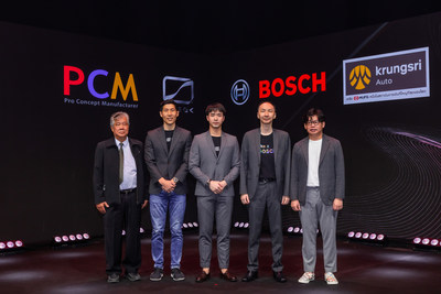 SLEEK EV launch graced by PCM, Bosch, and Krungsri Auto