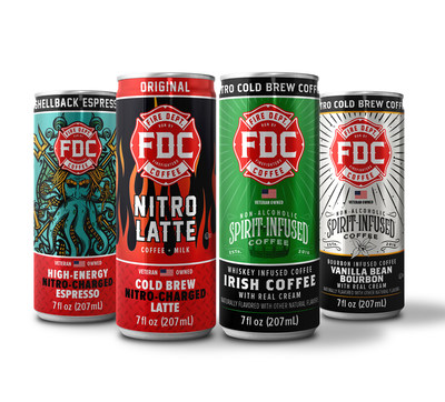 Fire Department Coffee, a veteran-owned brand ready to rescue consumers from ordinary coffee, marked its entry into the ready-to-drink category today with the release of Fire Dept. Coffee Nitro Cold Brew. The cornerstone of the line, Nitro Irish Coffee, is a first-of-its-kind, non-alcoholic, canned Nitro Cold Brew infused with real whiskey and cream.