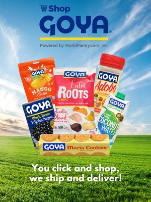 Consumers across the nation can now shop for their favorite Goya products at Goya's very own online store.Go to shop.goya.com