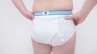 These underwear have a hole in the back to make prostate exams easier.