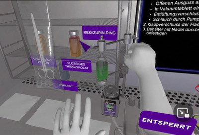 Virtuosi powered by QxP is the world's first and only comprehensive multi-language immersive training platform for pharmaceutical manufacturing operators in aseptic processing, microbiology, and cell and gene therapy processing. Virtuosi is available in German, English, French, Spanish, and Swedish.