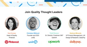 unitQ Announces Inaugural Quality Community Event With Speakers From DailyPay, Pinterest and Upwork