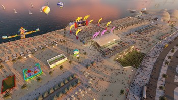 Qetai-Fan Beach Fest Render