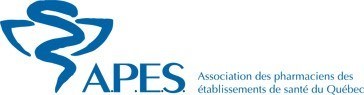Logo de l'APES. (Groupe CNW/Association des pharmaciens des tablissements de sant du Qubec (APES))