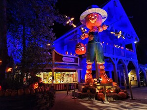Silver Dollar City's Aglow During Harvest Festival