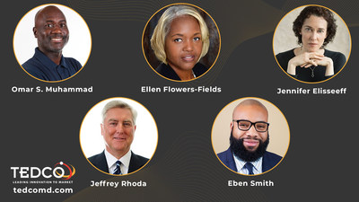 TEDCO’s full slate of executive officers are: 
• Chair – Omar S. Muhammad
• Vice Chair – Ellen Flowers-Fields 
• Secretary – Jennifer Elisseeff
• Treasurer – Jeffrey Rhoda
• Assistant Treasurer – Eben Smith