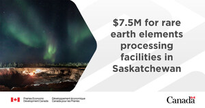 Minister Vandal announces investment in processing of rare earth elements in Saskatchewan