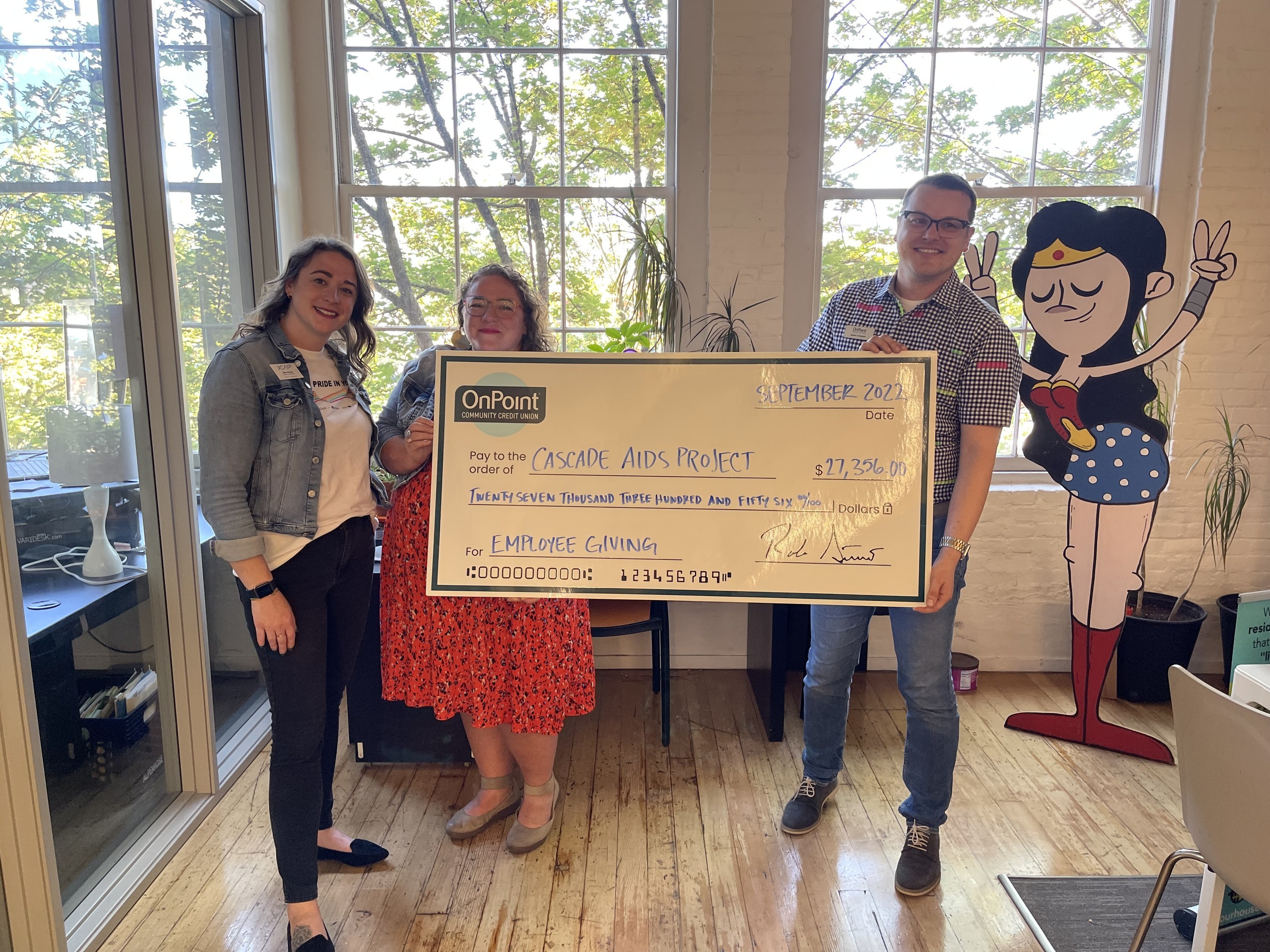OnPoint Community Credit Union Employees Direct More Than $100,000 to Oregon and Southwest Washington Non-Profits