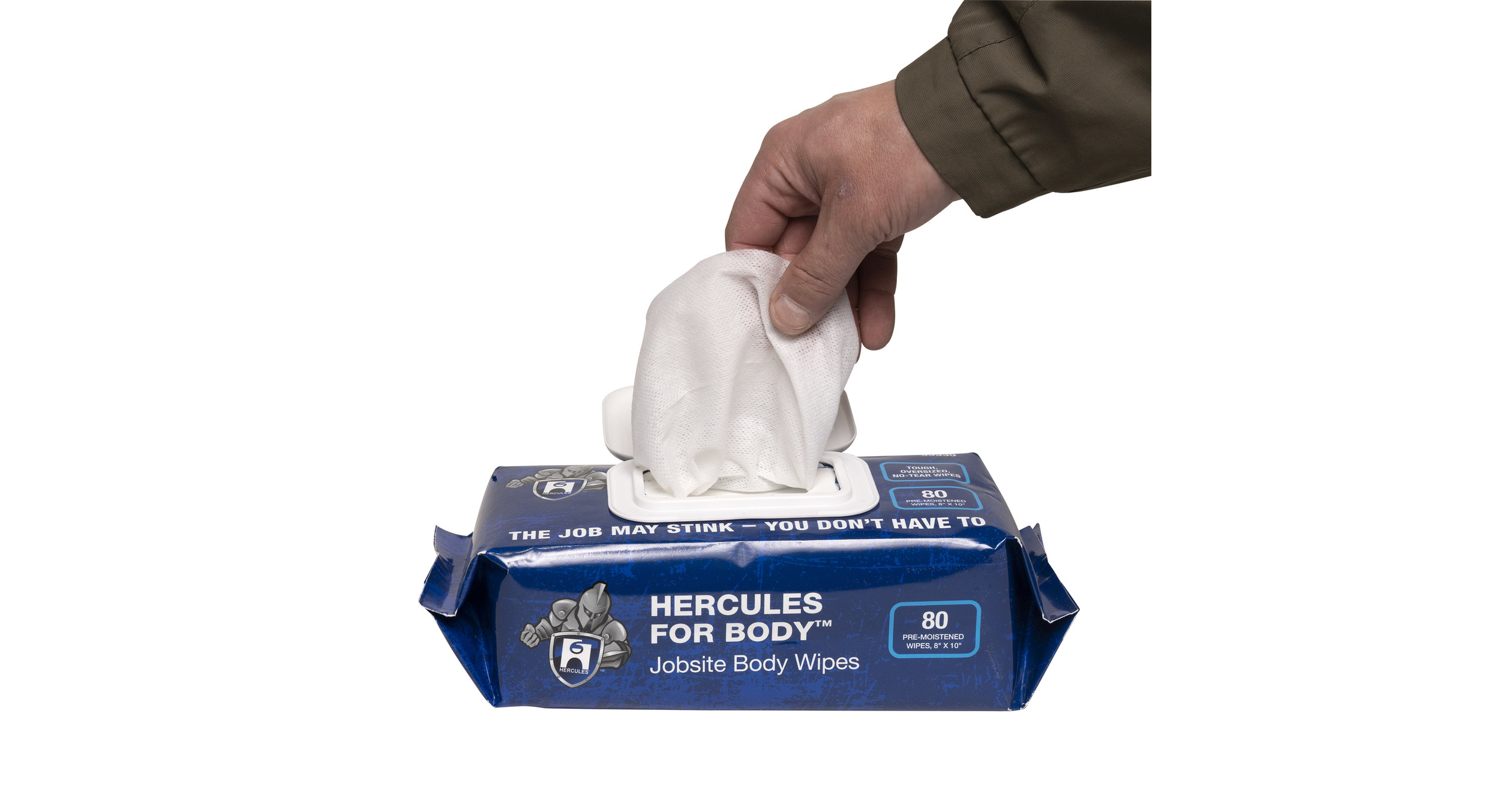 Oatey Introduces Hercules For Body™ Wipes