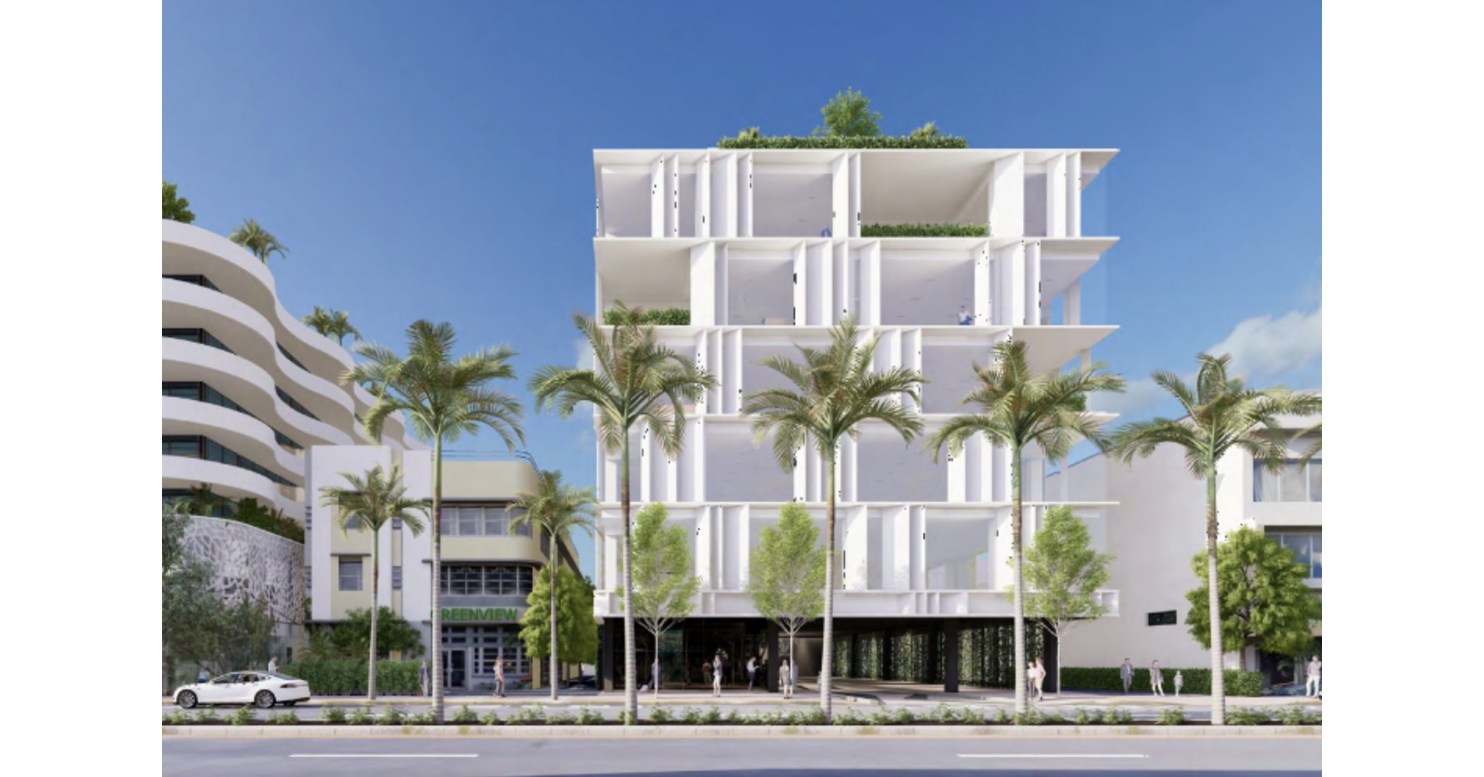 SHVO ANNOUNCES DEVELOPMENT OF FIRST PETER MARINO DESIGNED OFFICES, ONE  SOUNDSCAPE PARK, IN MIAMI BEACH