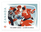 Stamp celebrates the shared experience millions of Canadians had watching Team Canada's epic Summit Series victory 50 years ago