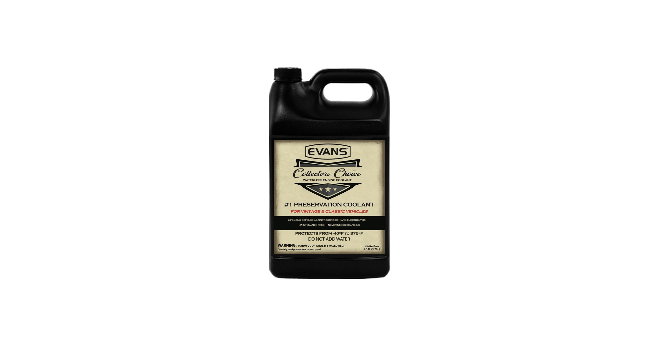 Evans Cooling Systems Announces its Newest Product, Collectors Choice Waterless Coolant, for Preservation of Classic and Vintage Vehicles Evans Cooling Systems Announces its Newest Product, Collectors Choice Waterless Coolant, for Preservation of Classic and Vintage Vehicles