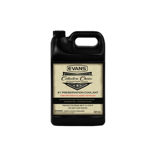 Evans Cooling Systems Announces its Newest Product, Collectors Choice Waterless Coolant, for Preservation of Classic and Vintage Vehicles