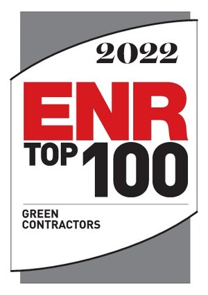 Adolfson &amp; Peterson Construction Ranked 22nd on Industry List of Top 100 Green Contractors